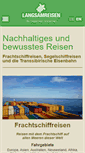 Mobile Screenshot of langsamreisen.de